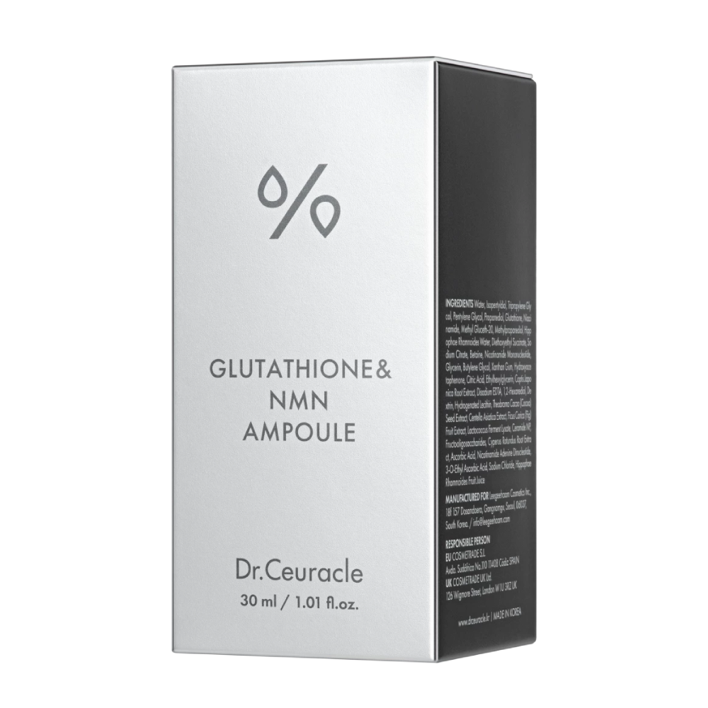 Dr. CEURACLE Glutathione & NMN Ampoule 30ml - Освітлювальна антивікова сироватка з глутатіоном та NMN - фото №4 Dr. CEURACLE Glutathione & NMN Ampoule 30ml - Освітлювальна антивікова сироватка з глутатіоном та NMN - фото №4